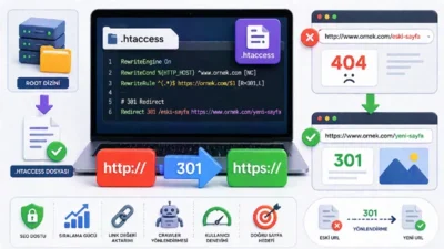 htaccess 301 yönlendirme